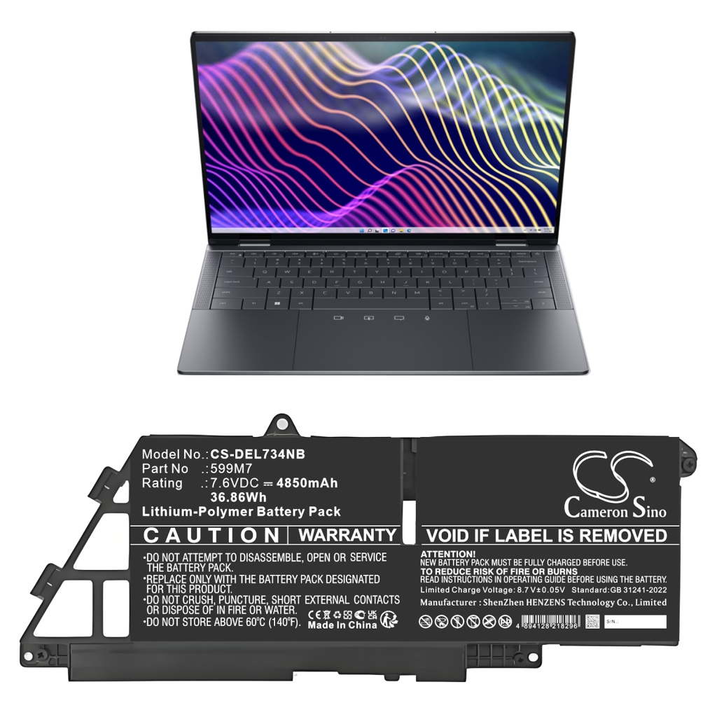 Notebook battery DELL Latitude 7340 2-in-1