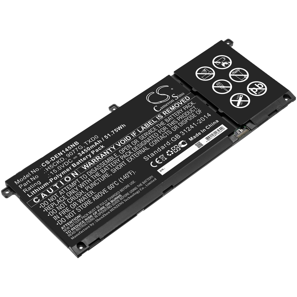 Akkumulátorok Helyettesíti a 9077G