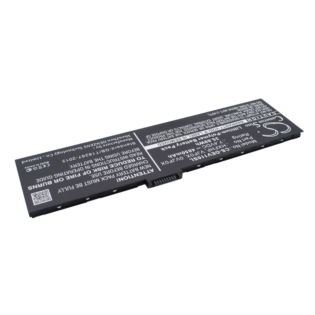 Akkumulátorok tablettákhoz DELL Pro11i-2501BLK (CS-DEV110SL)