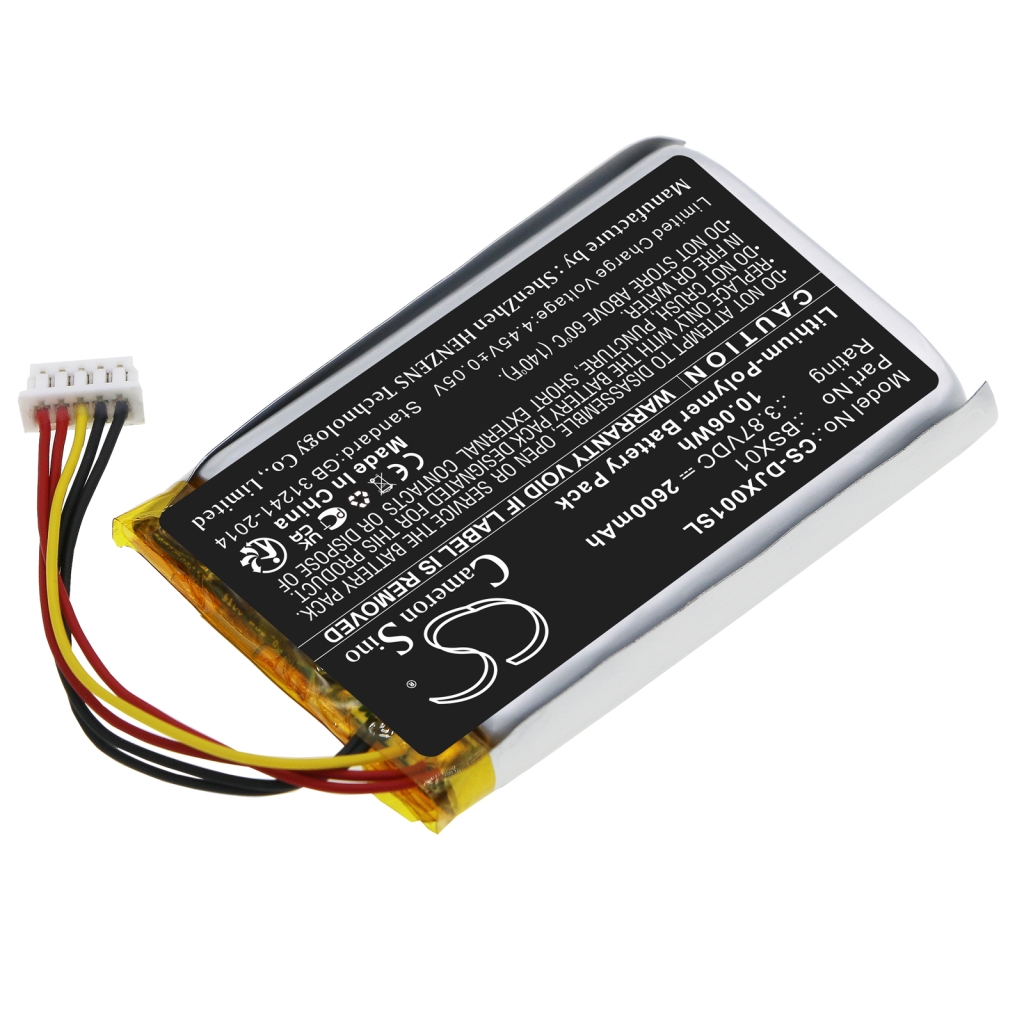 Akkumulátorok Helyettesíti a BSX01-2600-3.87