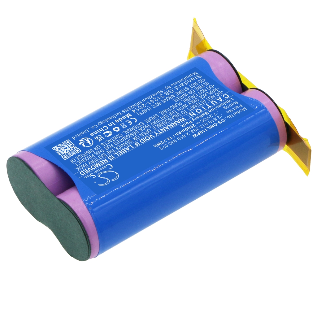 Kompatibilis akkumulátor csere Dremel 2.610.013.393,2.610.930.072