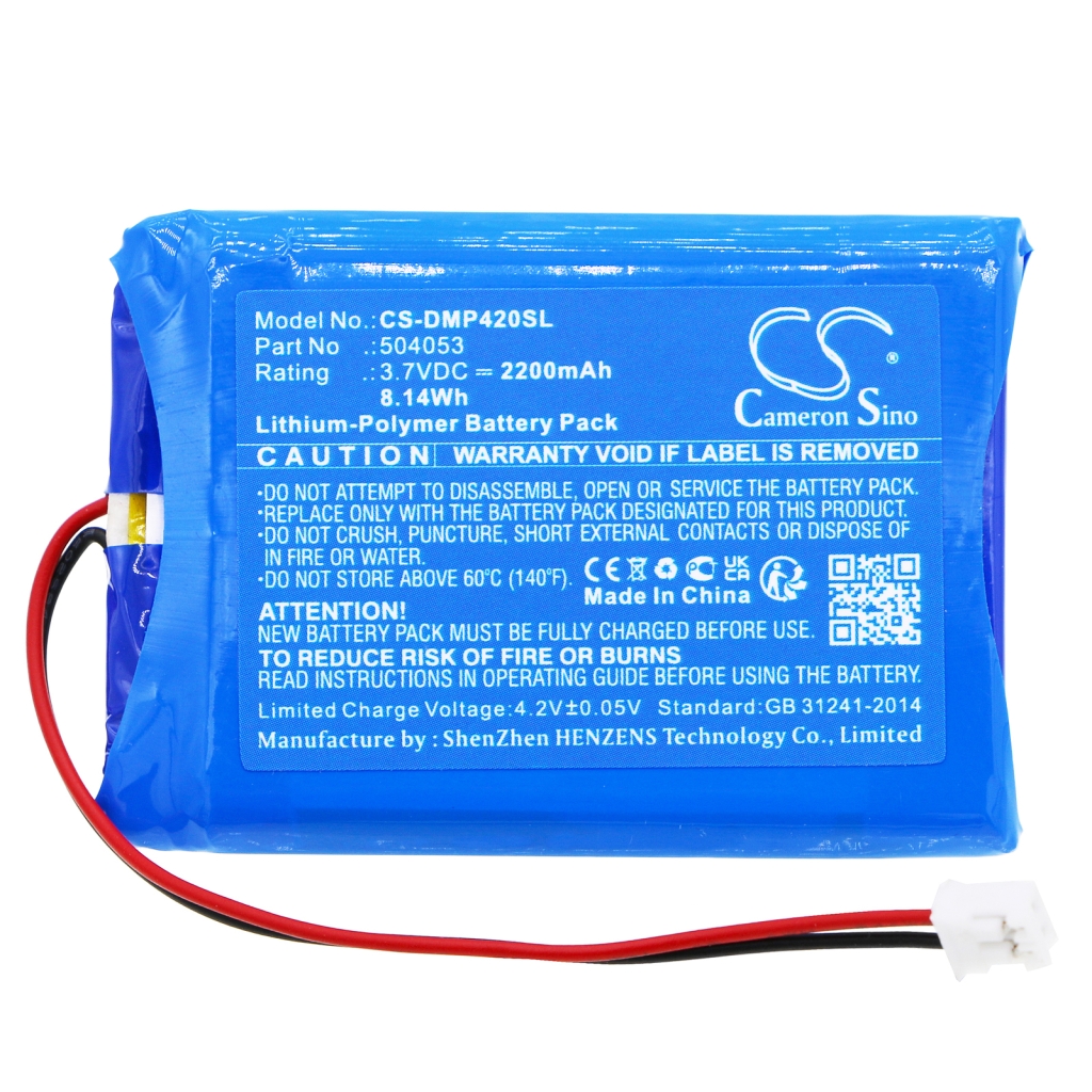 Akkumulátorok szerszámokhoz Drager MSI FG4200 (CS-DMP420SL)
