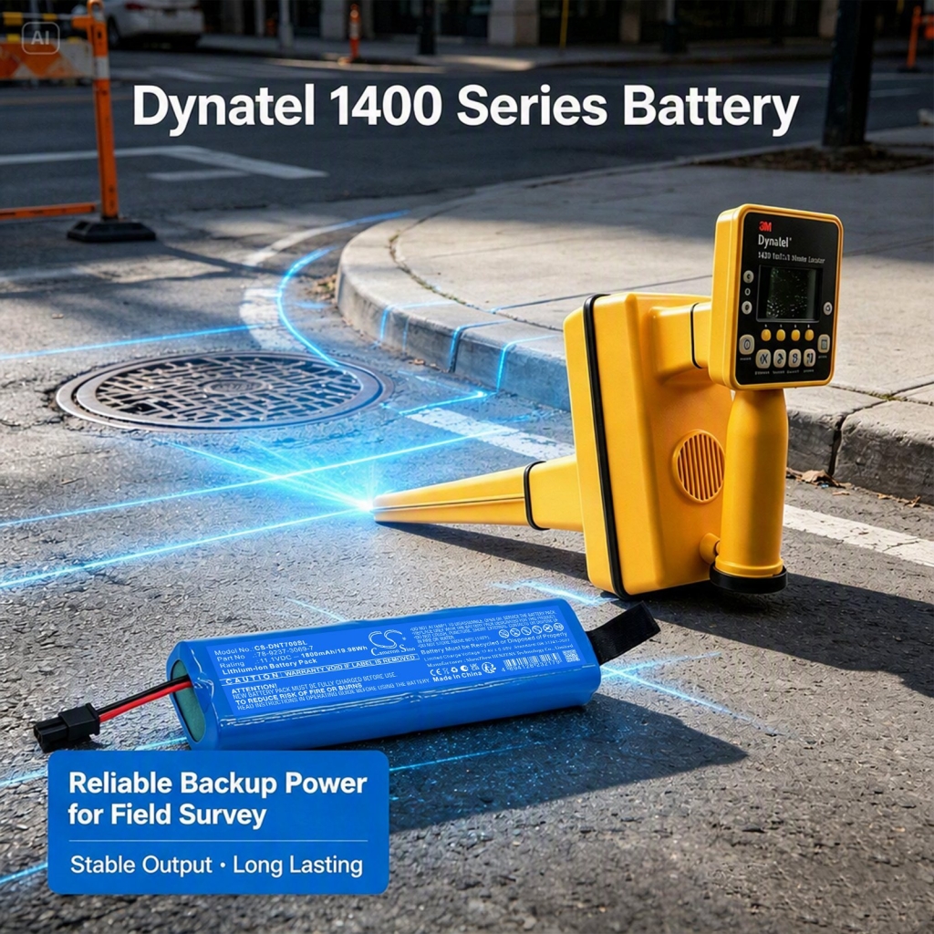Battery for 3M Dynatel 7573 Cable