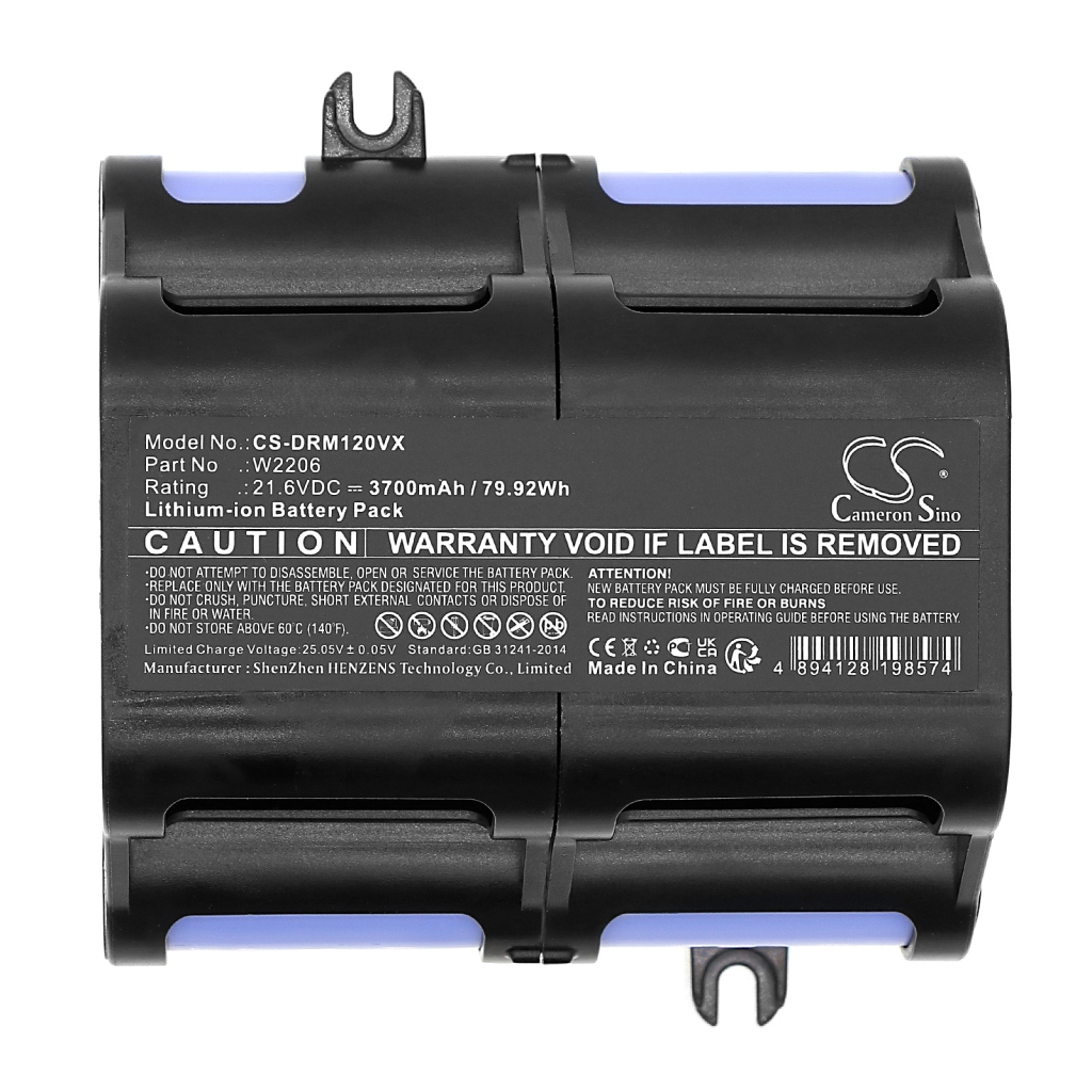 Kompatibilis akkumulátor csere Dreame W2206