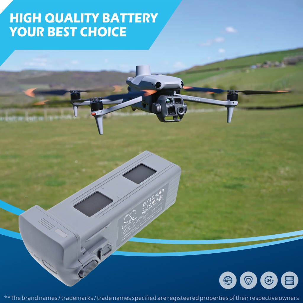 Battery compatible with Batteries for Drones