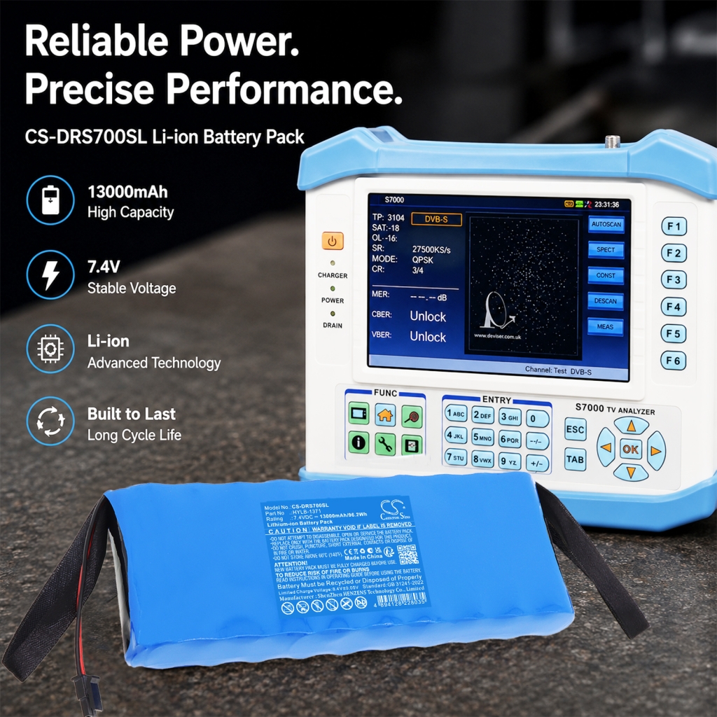 Battery for Deviser S7200