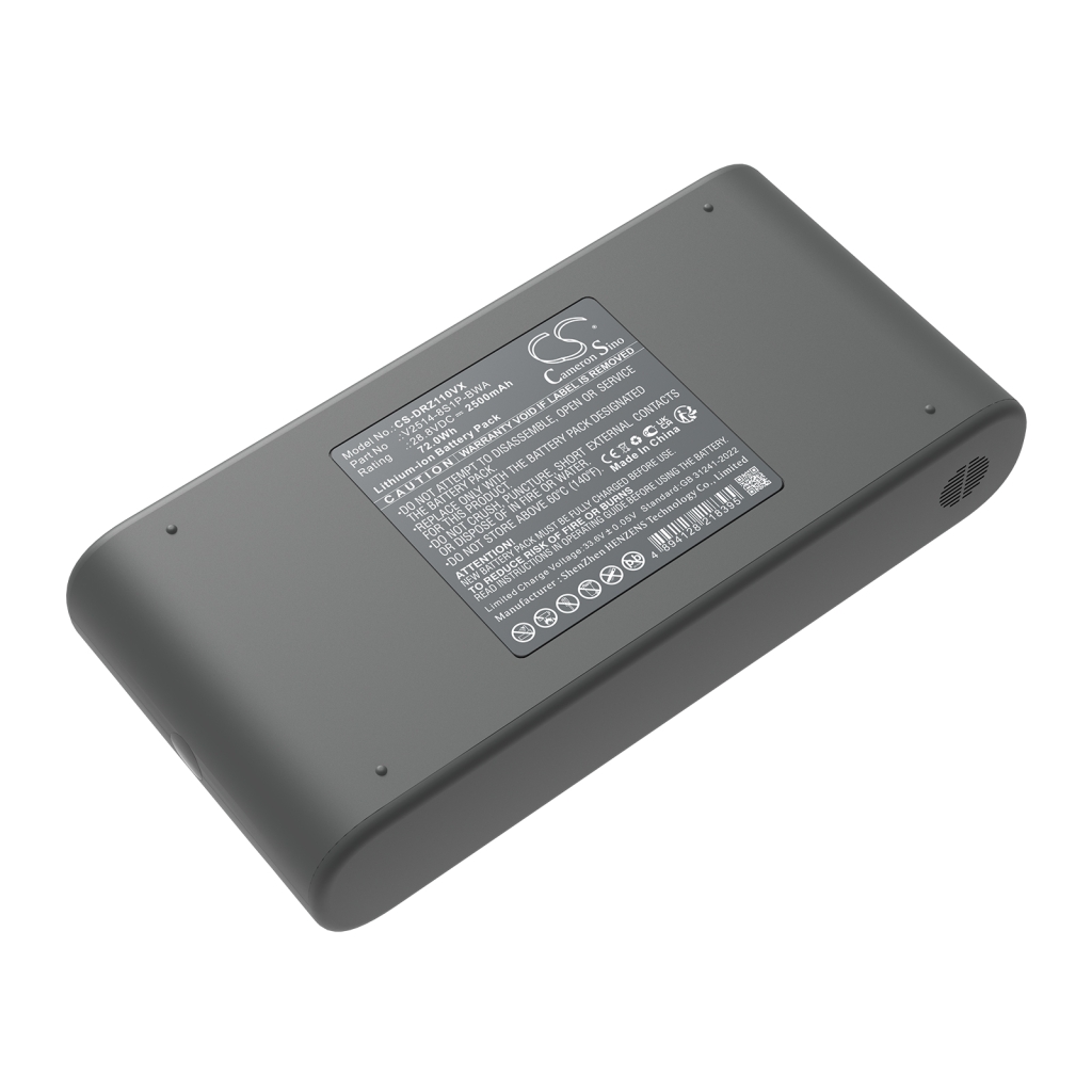 Kompatibilis akkumulátor csere Dreame V2514-8S1P-BWA