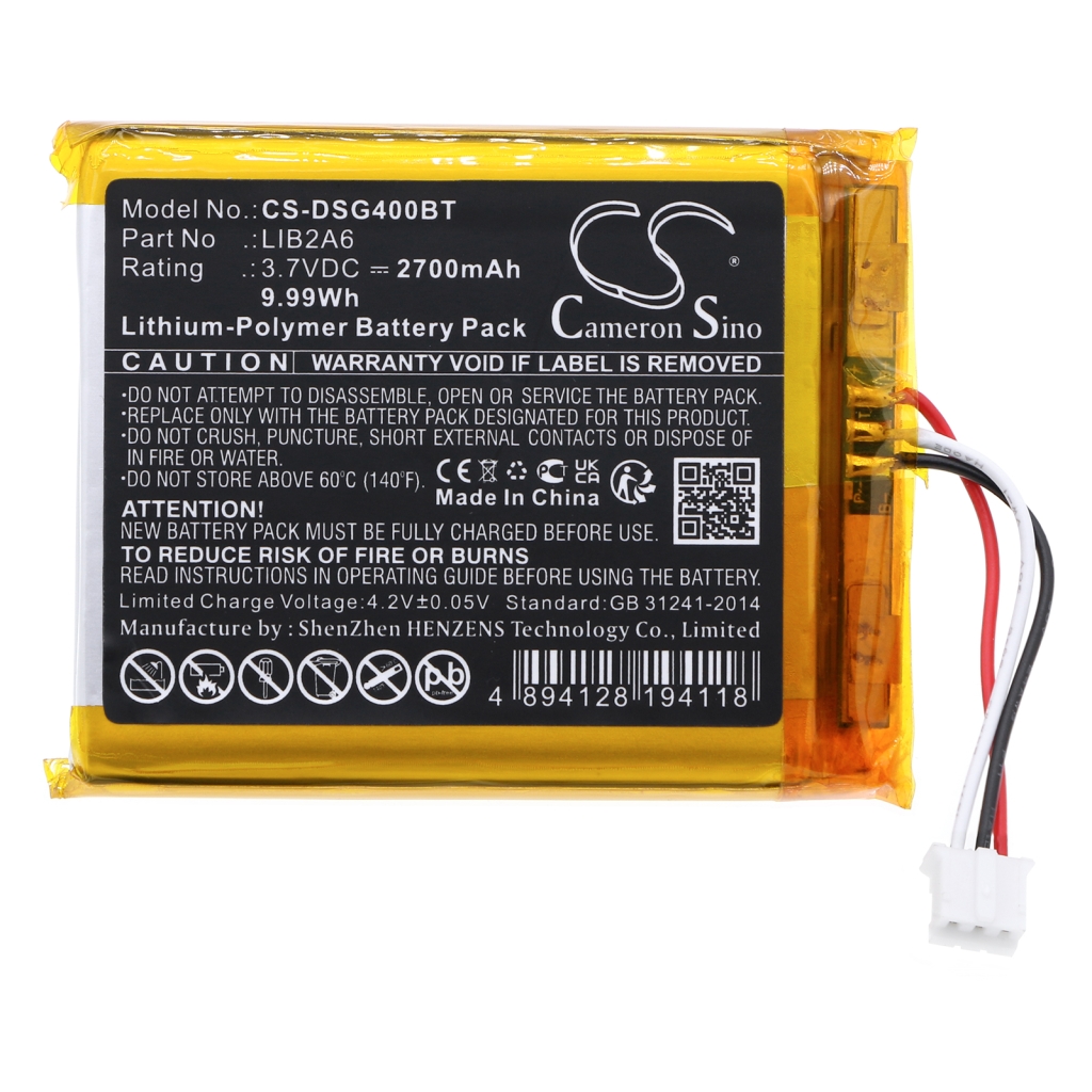 Akkumulátorok Akkumulátorok otthoni biztonsághoz CS-DSG400BT
