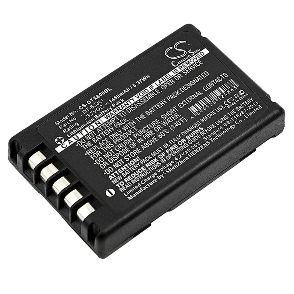 Kompatibilis akkumulátor csere CASIO DT-823LI