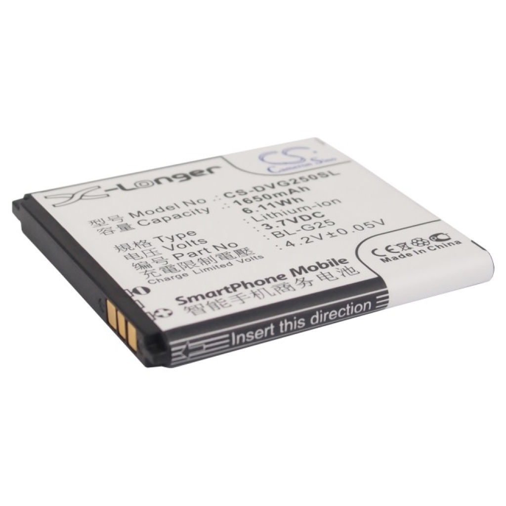 Mobile Phone Battery HOSIN CS-DVG250SL
