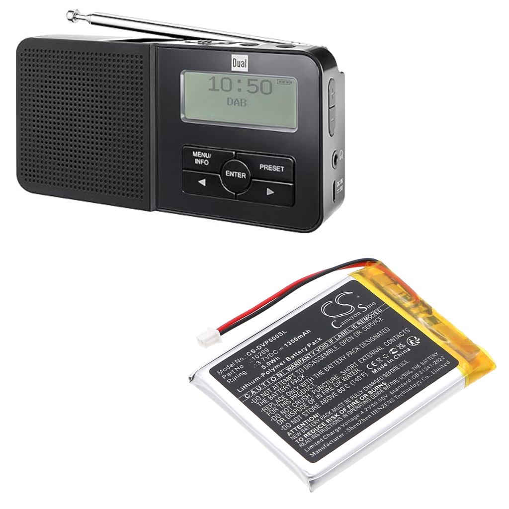 Akkumulátorok Akkumulátorok digitális rádiókhoz CS-DVP500SL