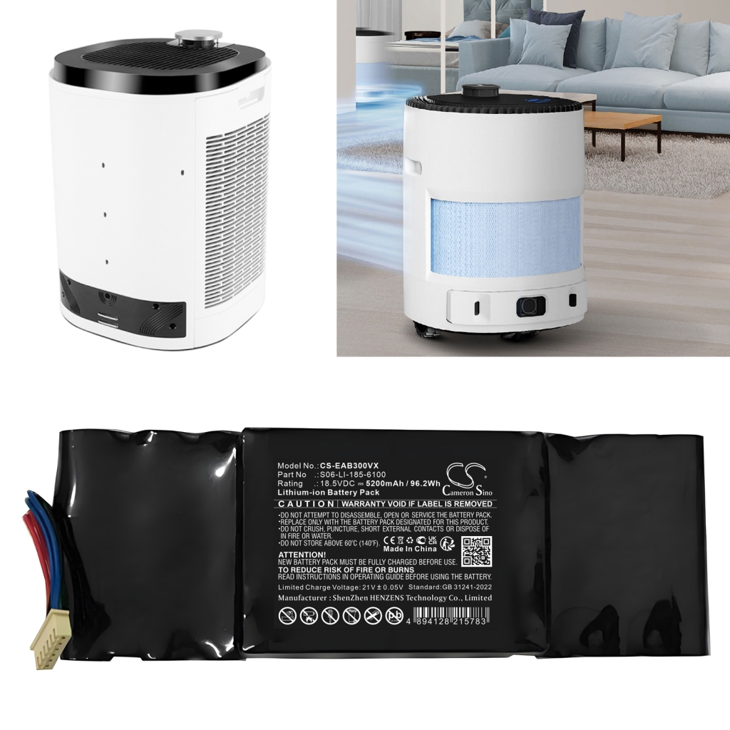Porszívó akkumulátorok Ecovacs CS-EAB300VX