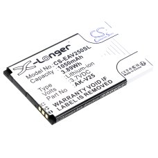 Kompatibilis akkumulátor csere Emporia AK-V25,AK-V25 (V2.0)