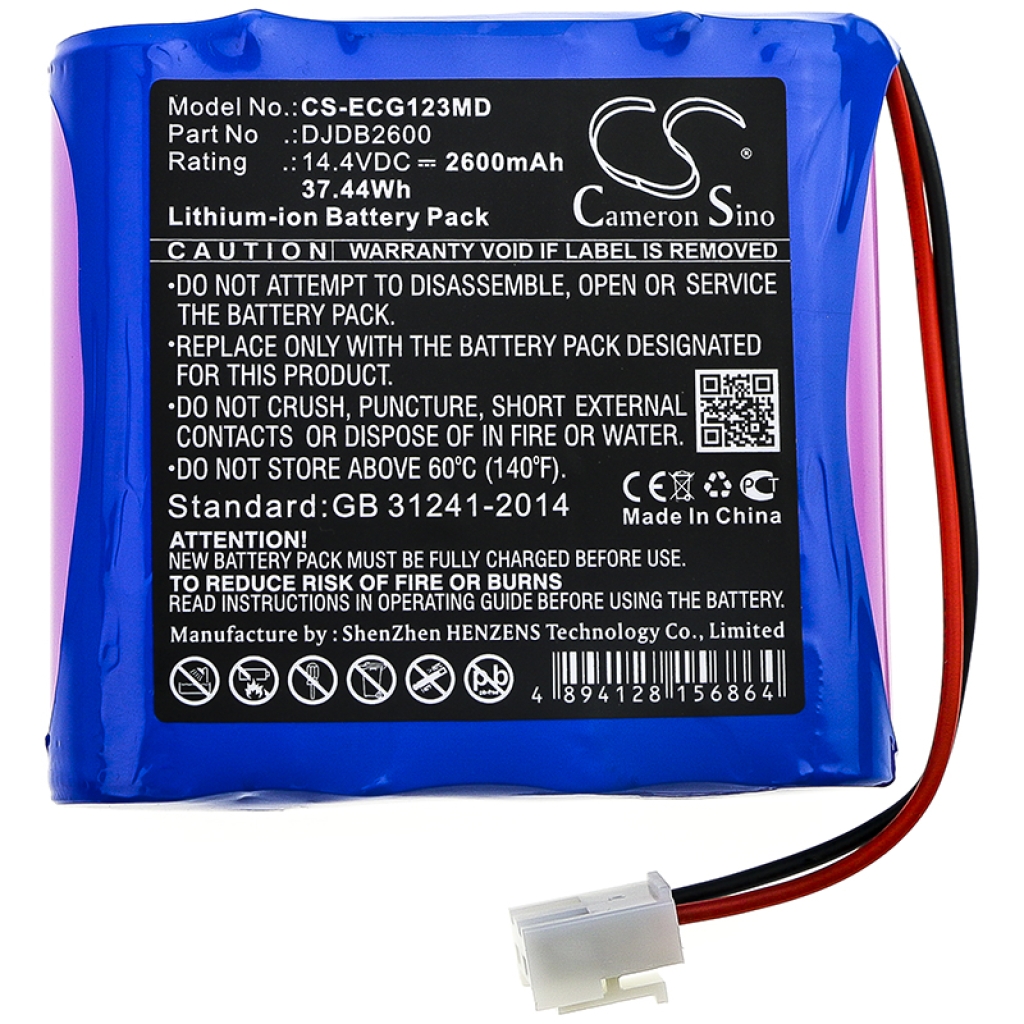 Akkumulátorok orvostechnikai eszközökhöz Cmics ECG-1230T (CS-ECG123MD)