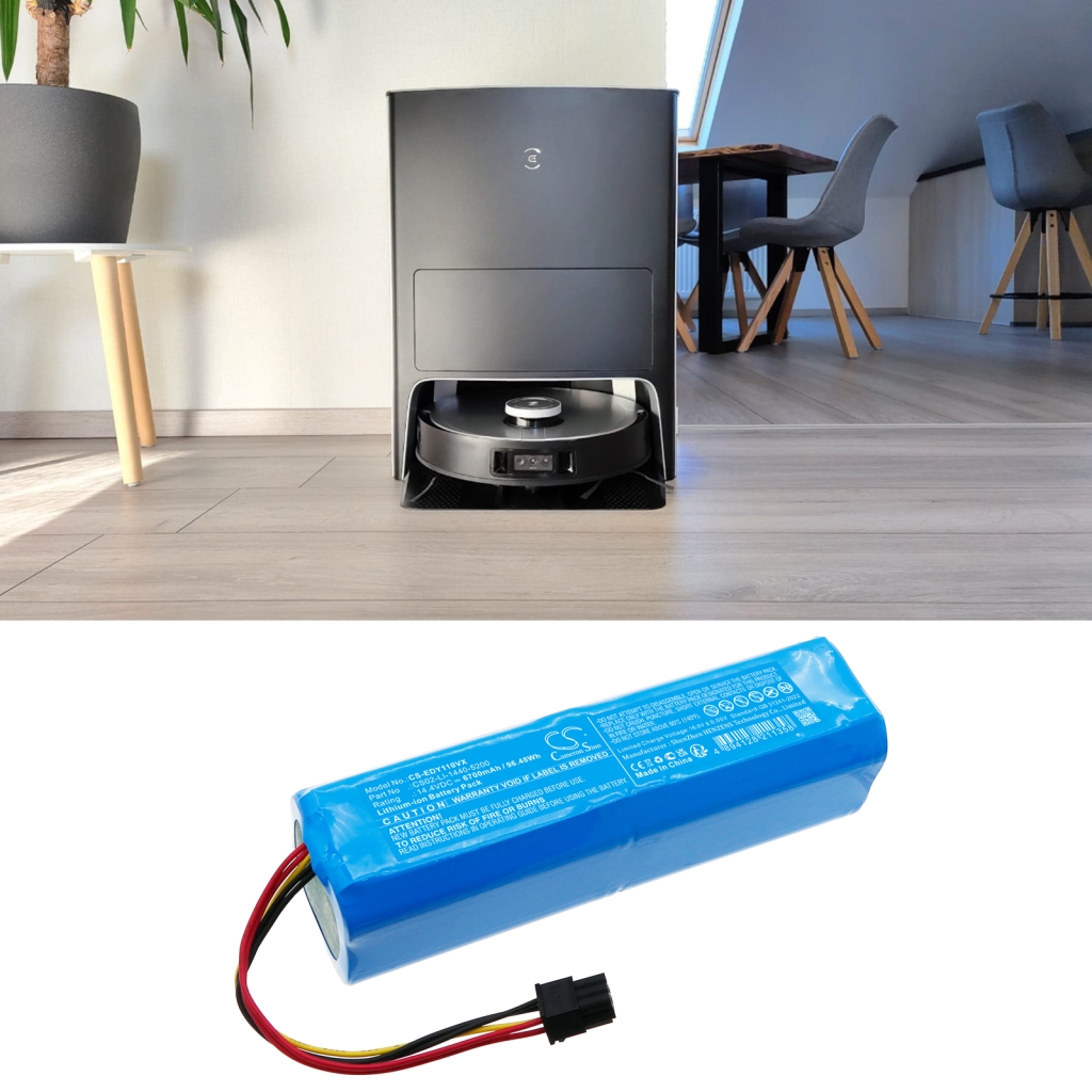 Porszívó akkumulátorok Ecovacs CS-EDY110VX