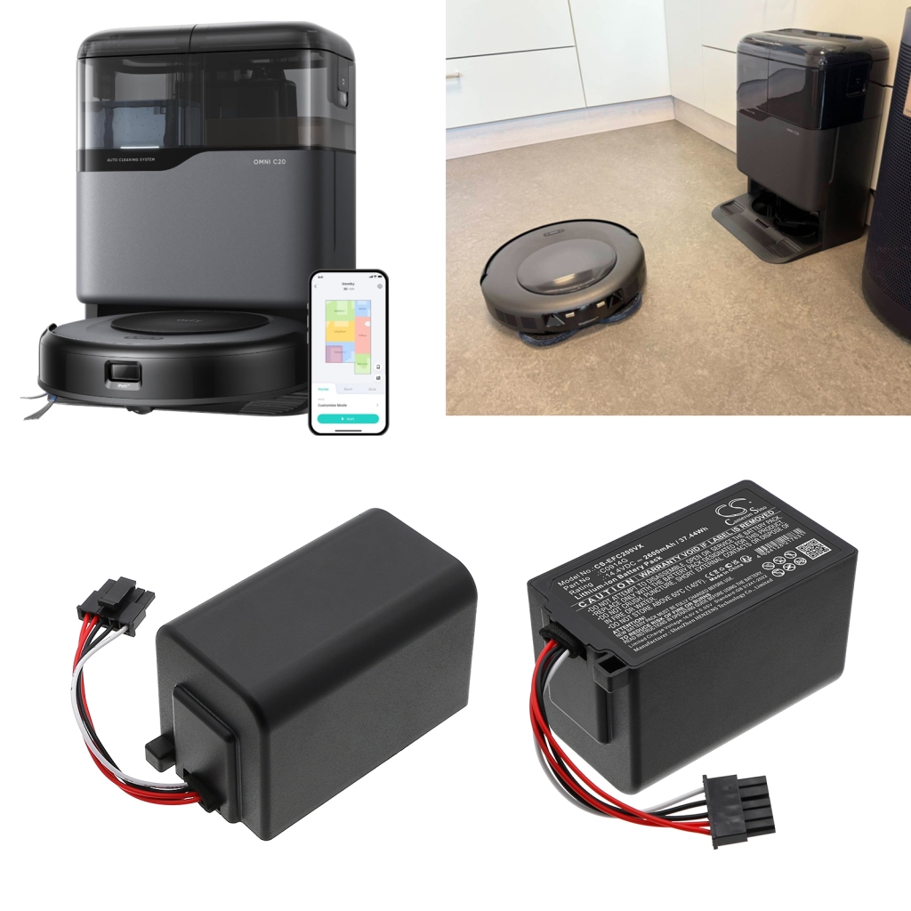 Compatible battery replacement for Eufy C0914G