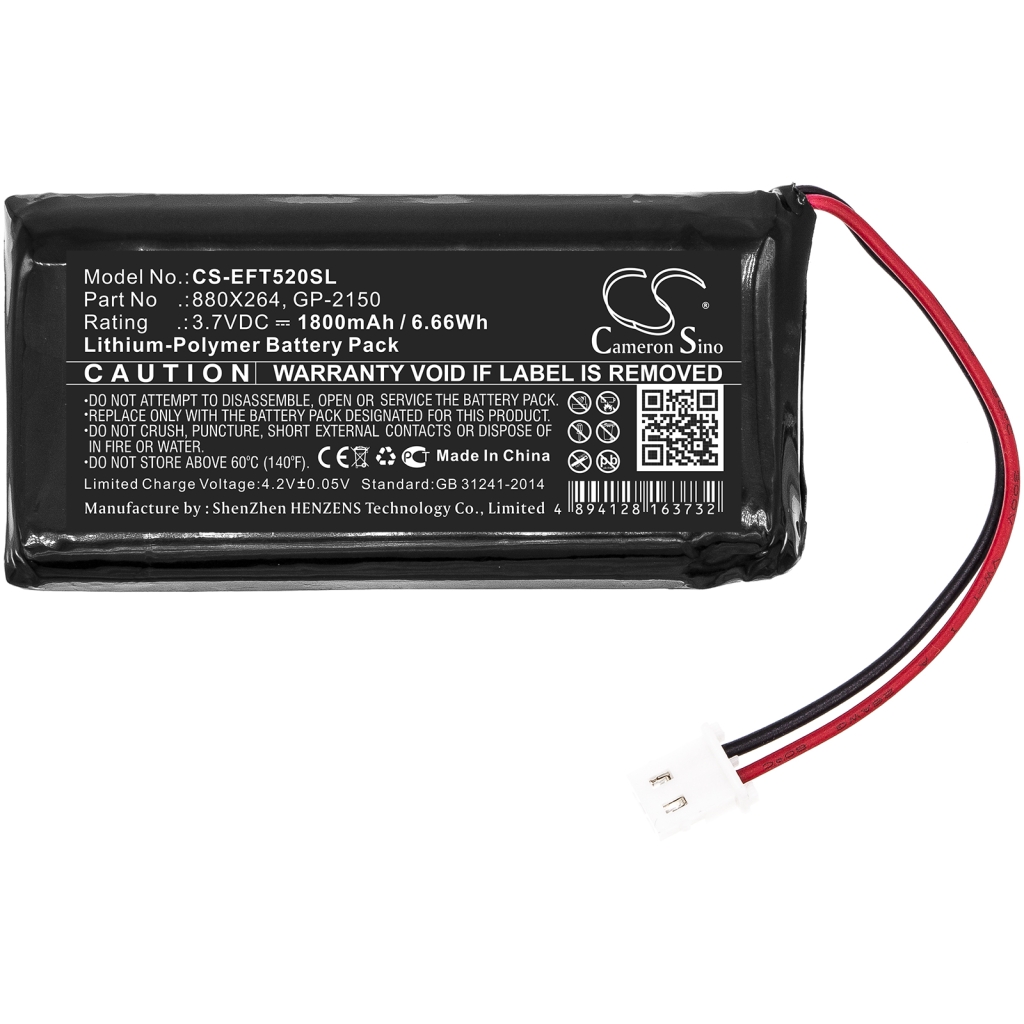 Akkumulátorok szerszámokhoz Exfo FOT-5200 CWDM Channel Power Analyzer (CS-EFT520SL)