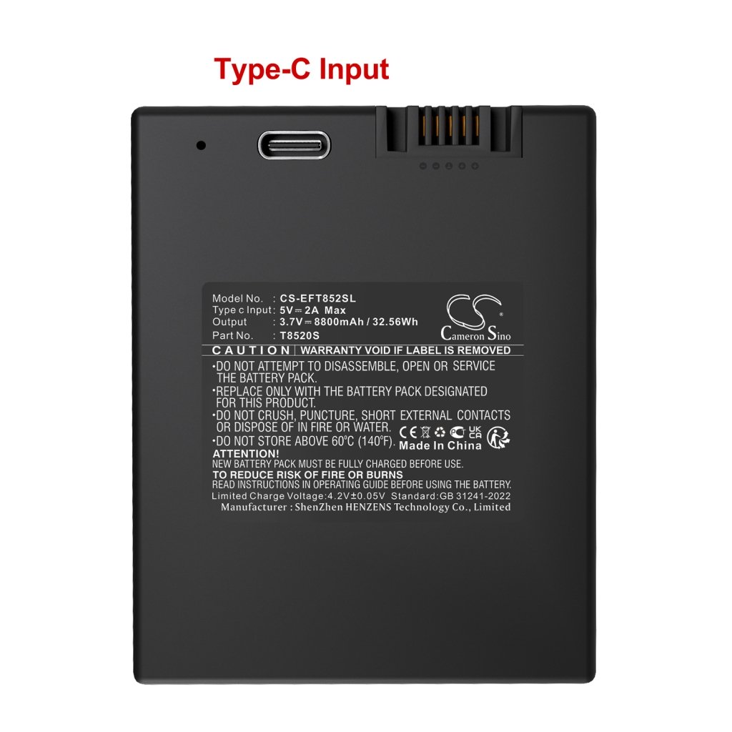 Kompatibilis akkumulátor csere Eufy T8520S