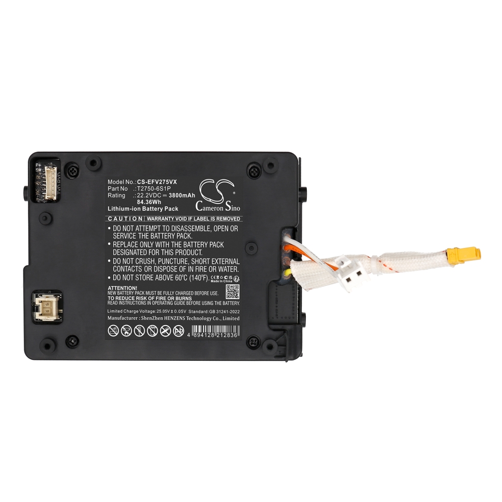Porszívó akkumulátorok Eufy CS-EFV275VX