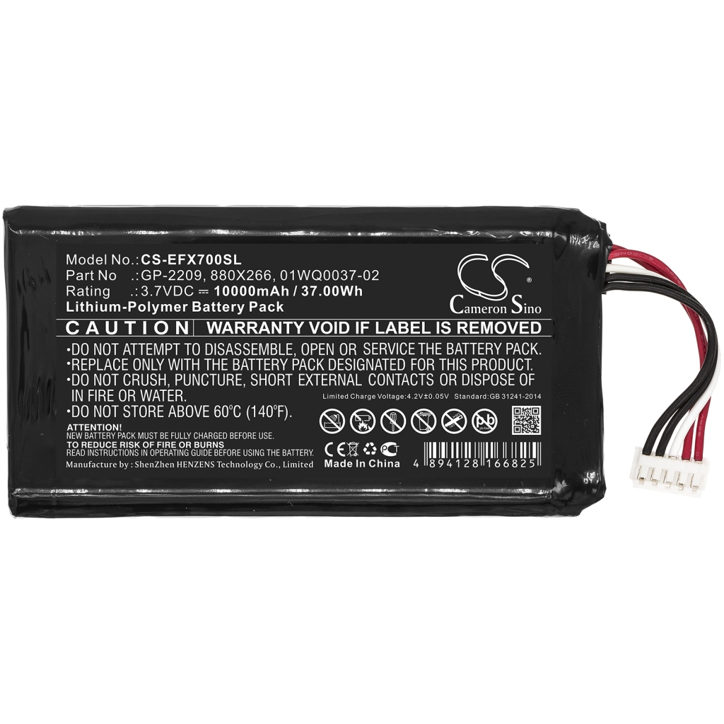 Akkumulátorok szerszámokhoz Exfo MAX-700B/C (CS-EFX700SL)
