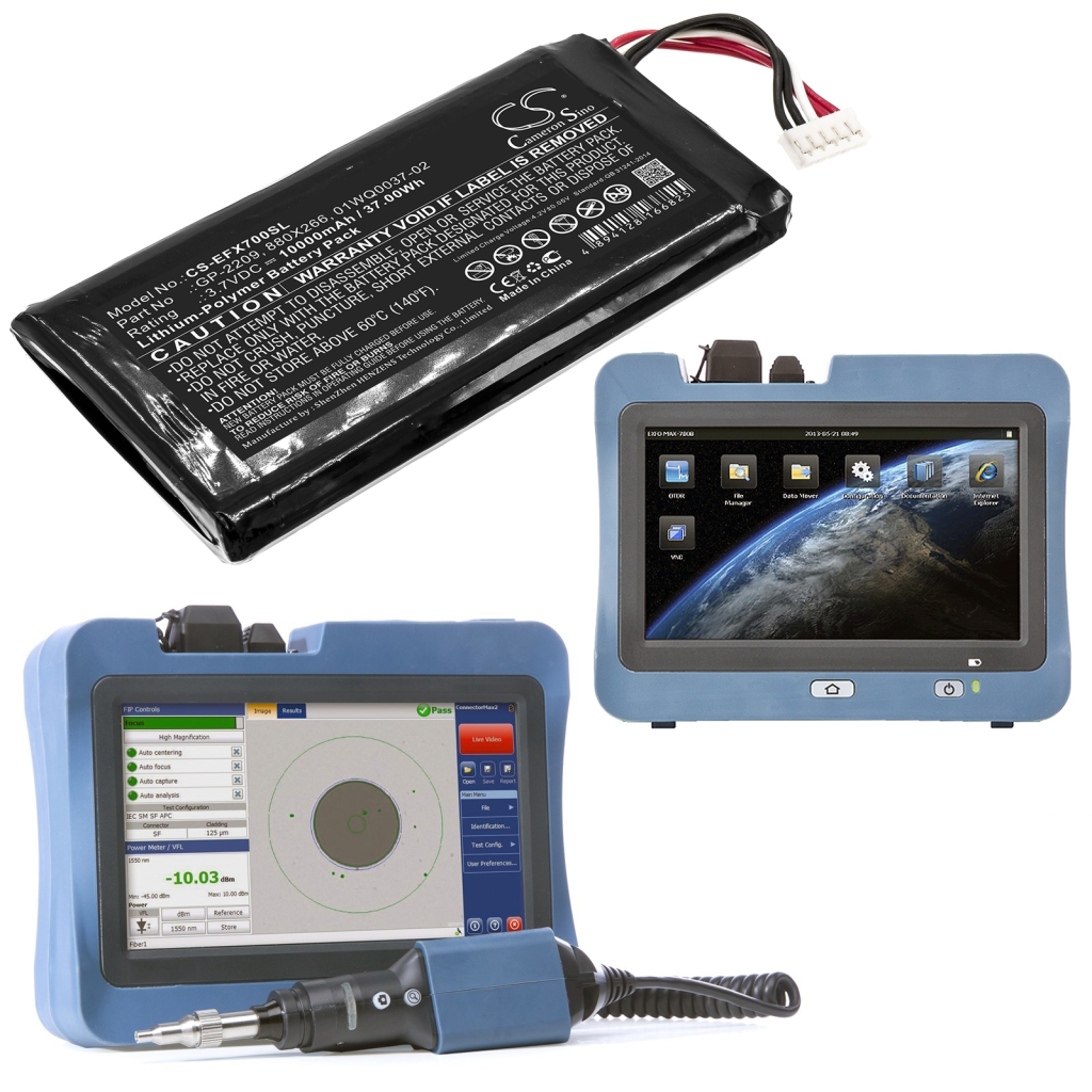 Akkumulátorok szerszámokhoz Exfo MAX-700B/C (CS-EFX700SL)
