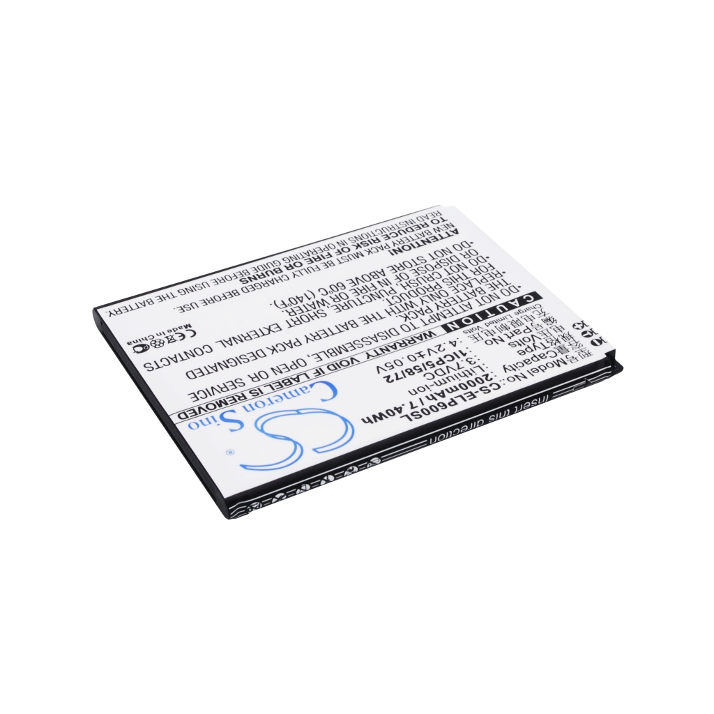 Akkumulátor kompatibilis a következőkkel Elephone CS-ELP600SL