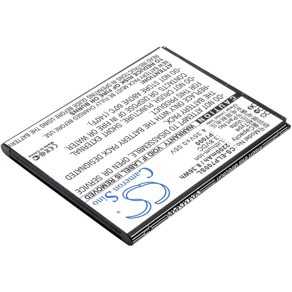 Compatible battery replacement for Elephone P7000