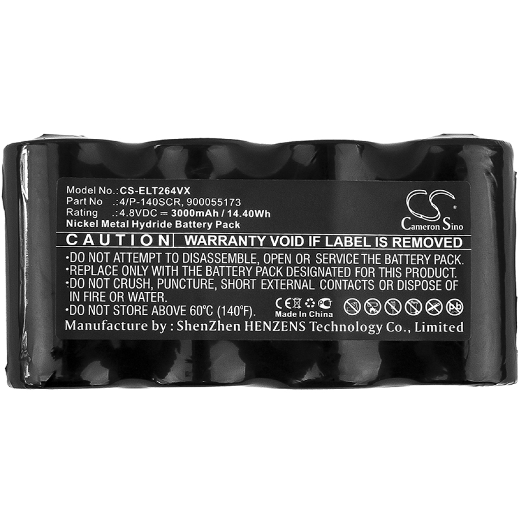 Kompatibilis akkumulátor csere Electrolux 4/P-140SCR,900055173