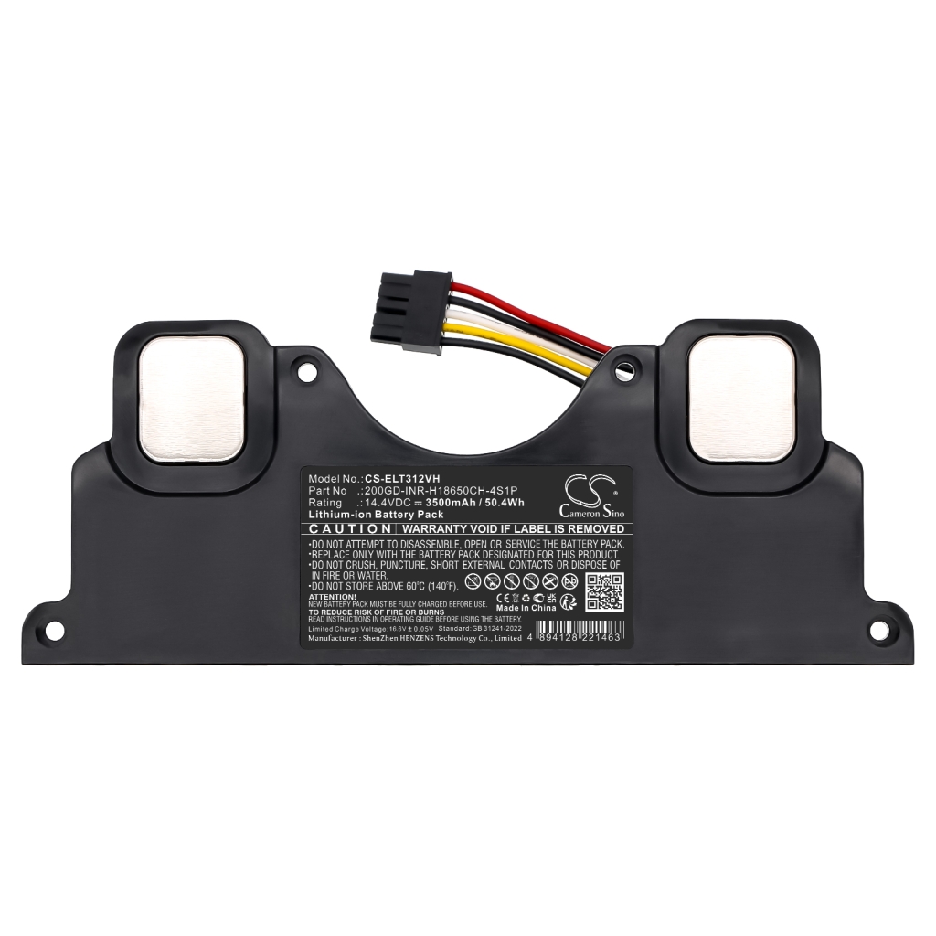 Akkumulátor Helyettesíti a 200GD-INR-H18650CH-4S1P