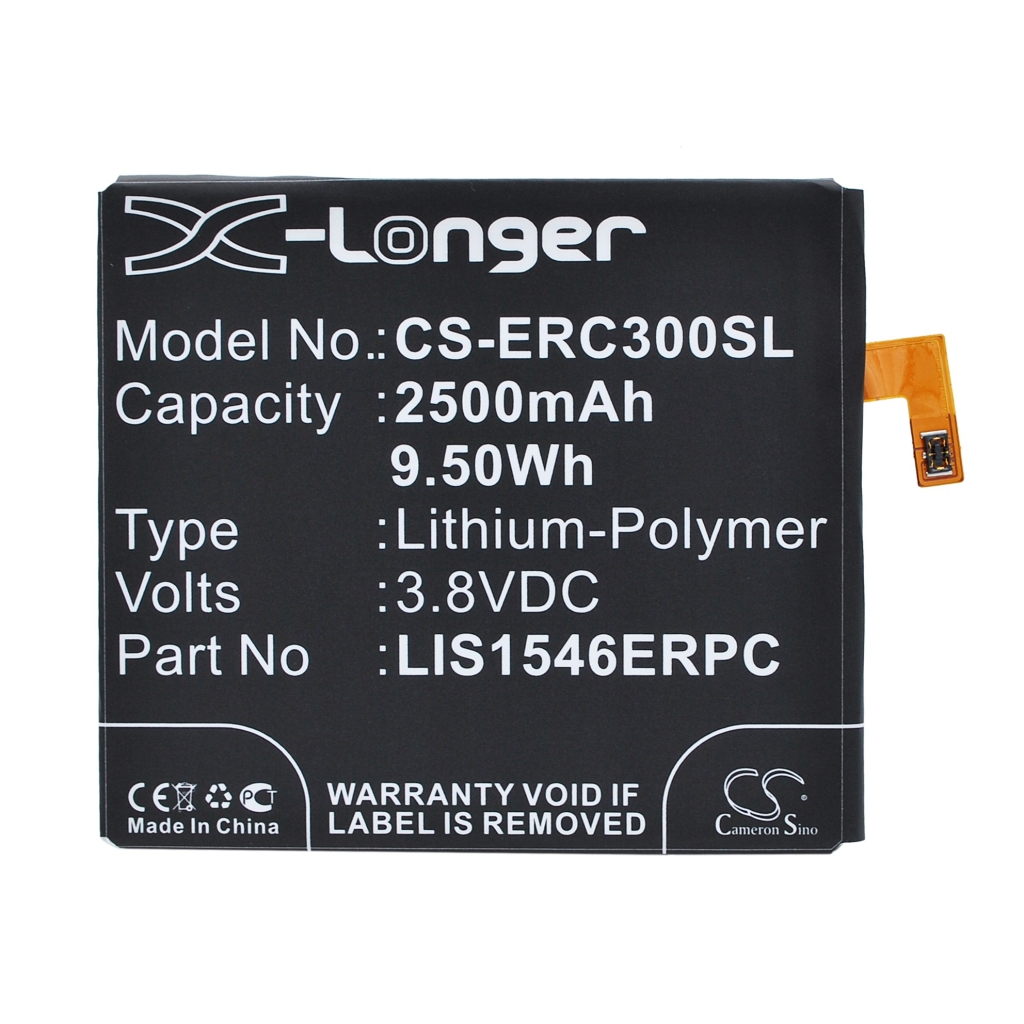 Kompatibilis akkumulátor csere Sony Ericsson LIS1546ERPC