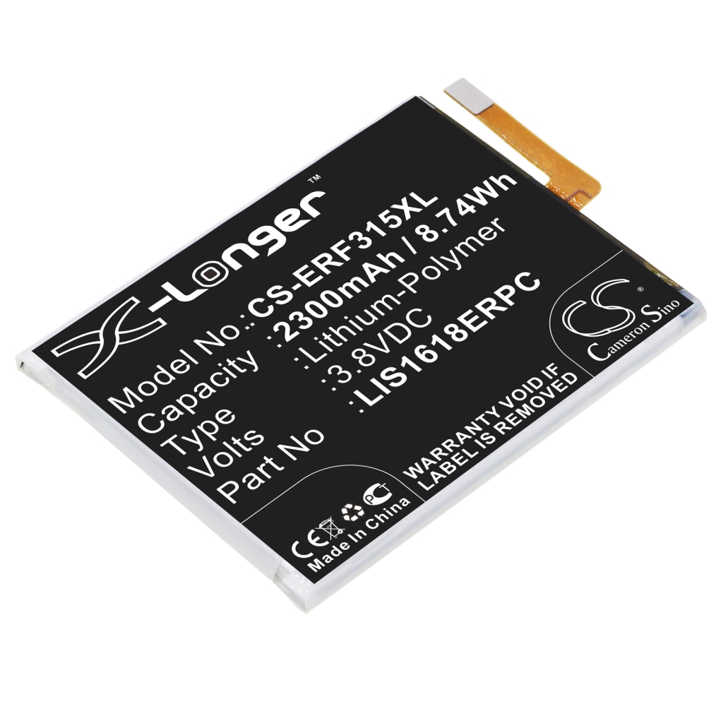 Kompatibilis akkumulátor csere Sony 1298-9239,LIS1618ERPC
