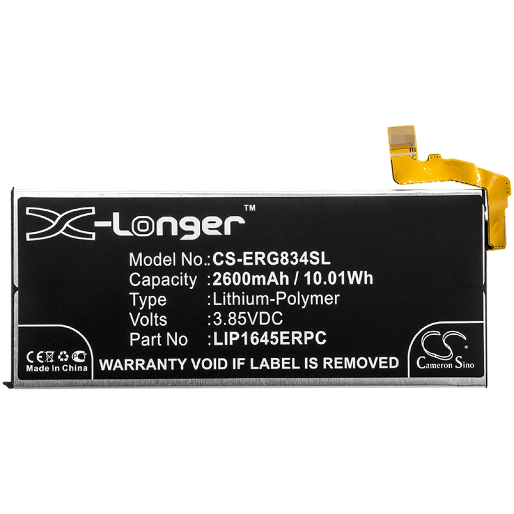 Kompatibilis akkumulátor csere Sony LIP1645ERPC