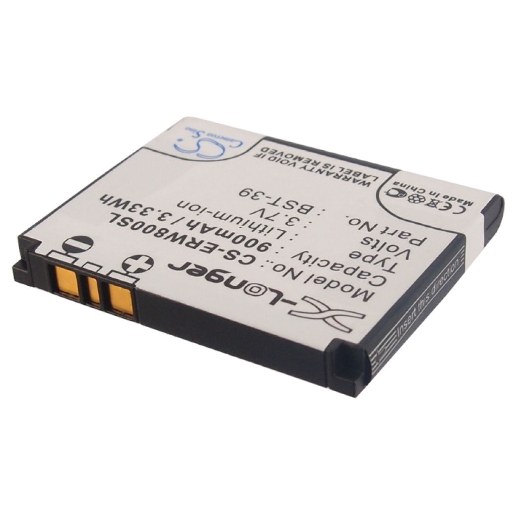Cameron Sino X-Longer CS-ERW800SL battery 3.7V 900mAh Li-ion Sony Ericsson BST-39