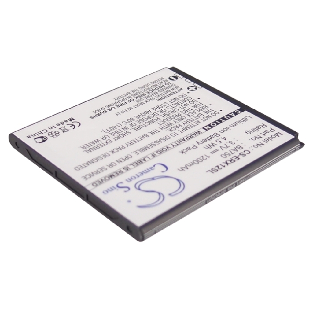 Kompatibilis akkumulátor csere Sony Ericsson BA750