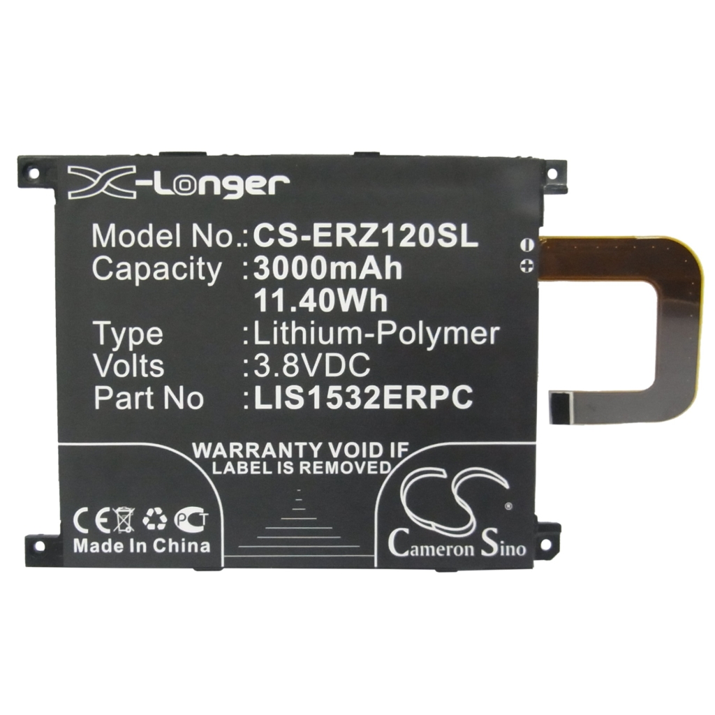 Kompatibilis akkumulátor csere Sony Ericsson LIS1532ERPC