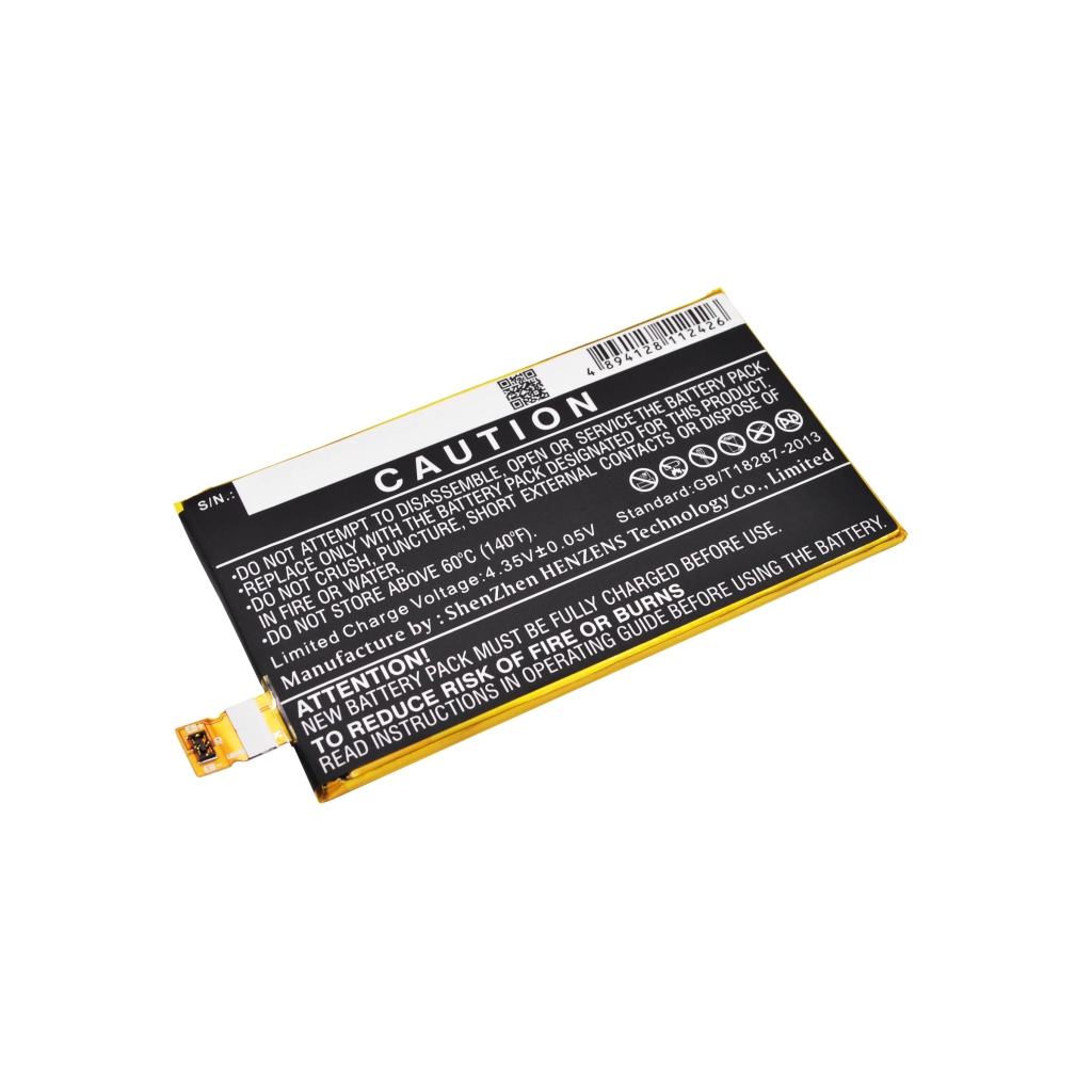 Kompatibilis akkumulátor csere Sony 1293-8715,LIS1594ERPC