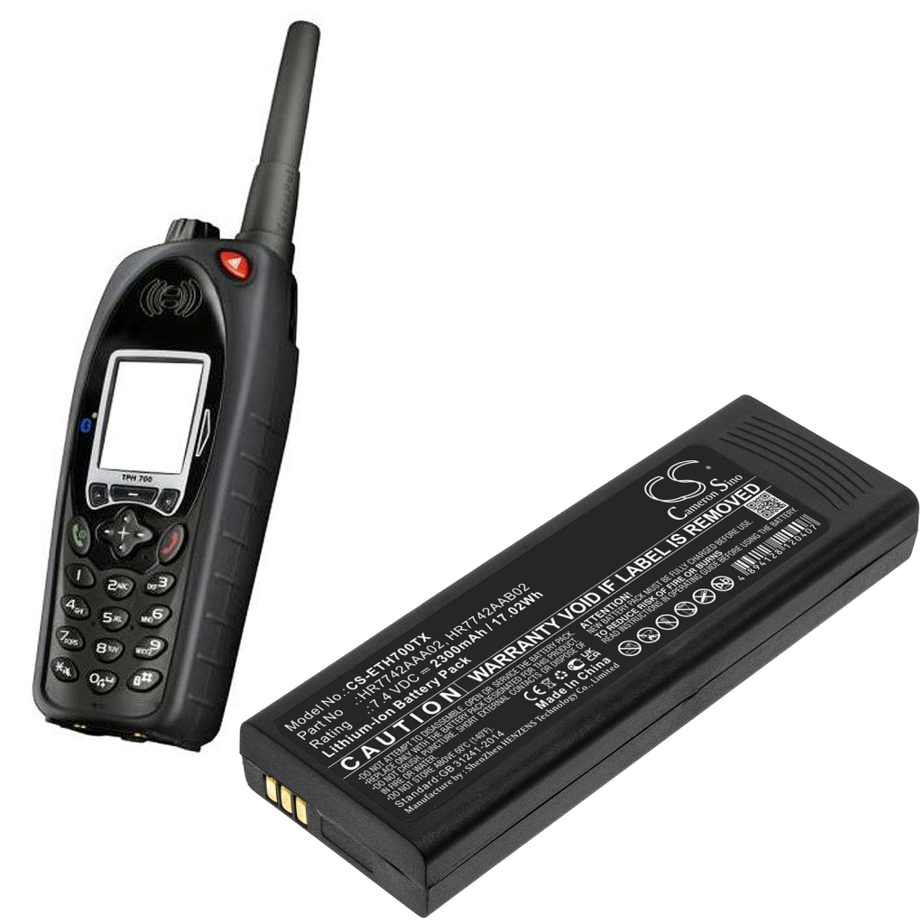 Akkumulátorok rádiókhoz EADS CS-ETH700TX