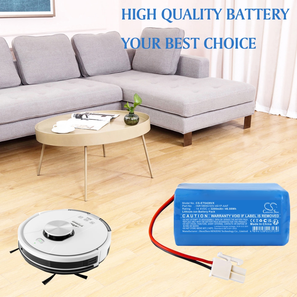 Kompatibilis akkumulátor csere ETA INR18650/33V-4S1P-AAF