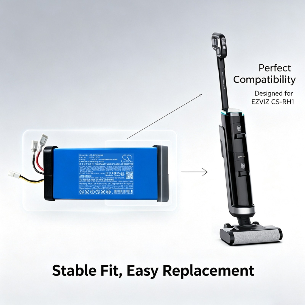 Battery compatible with Ezviz
