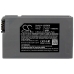 CS-FA70 – rear view of grey prismatic battery, contacts bottom-right