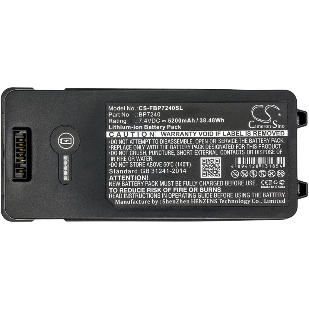 Kompatibilis akkumulátor csere Fluke BP7240