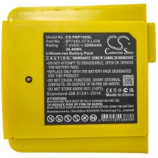 Kompatibilis akkumulátor csere Fluke BP7440,DTX-LION