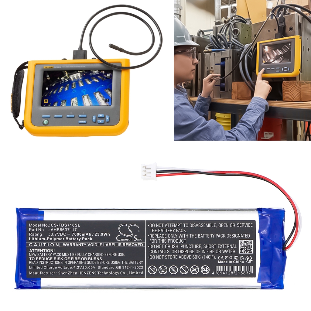 Akkumulátorok szerszámokhoz Fluke CS-FDS710SL