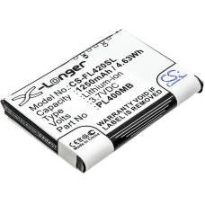 Kompatibilis akkumulátor csere Pharos 10600405394,PL400MB,PL400MD,PL500MB,PZX65...