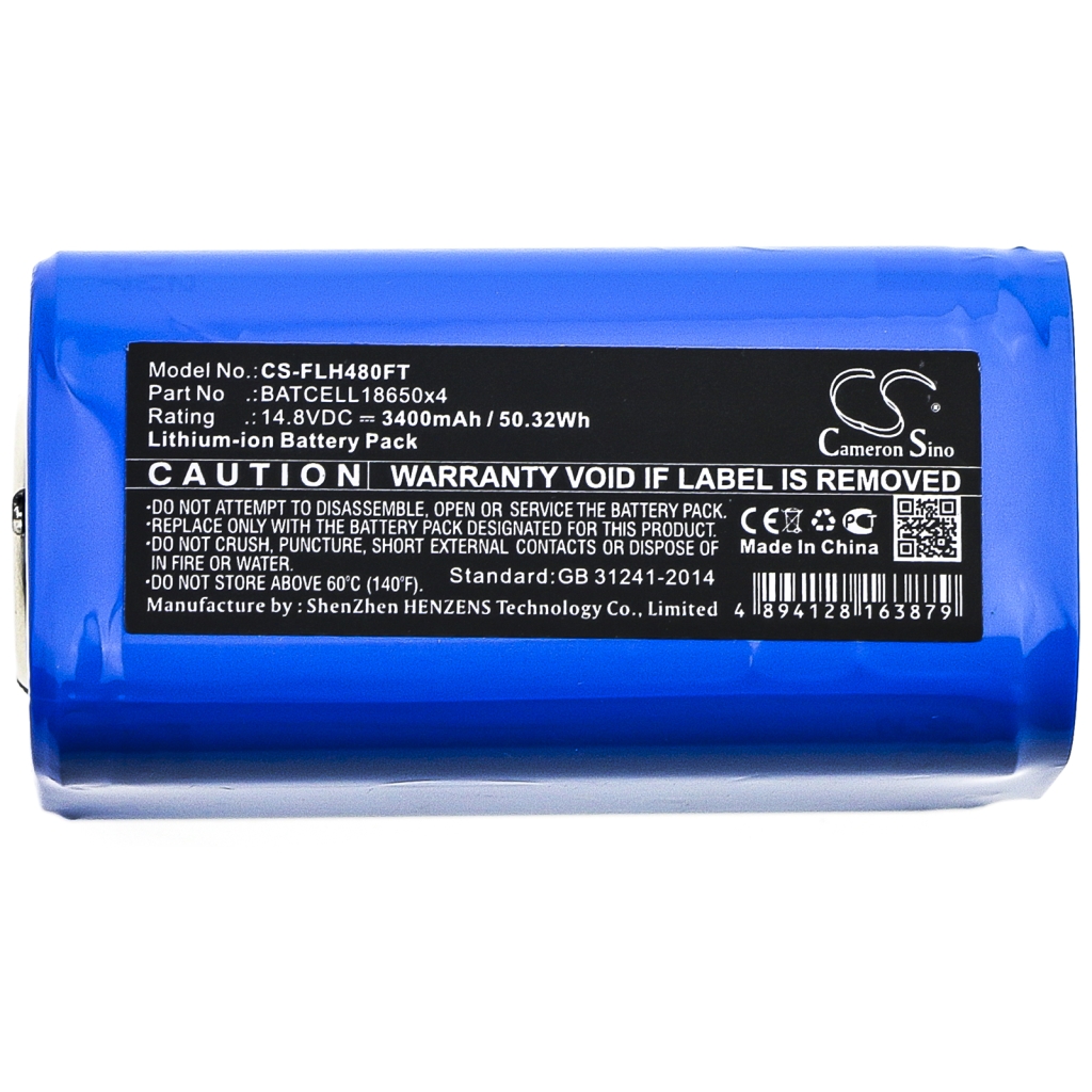 Kompatibilis akkumulátor csere Bigblue BATCELL18650X4