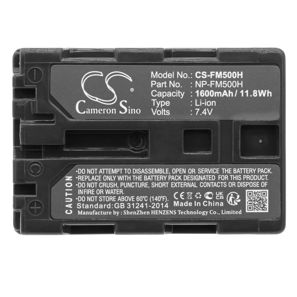Kompatibilis akkumulátor csere Sony NP-FM500H