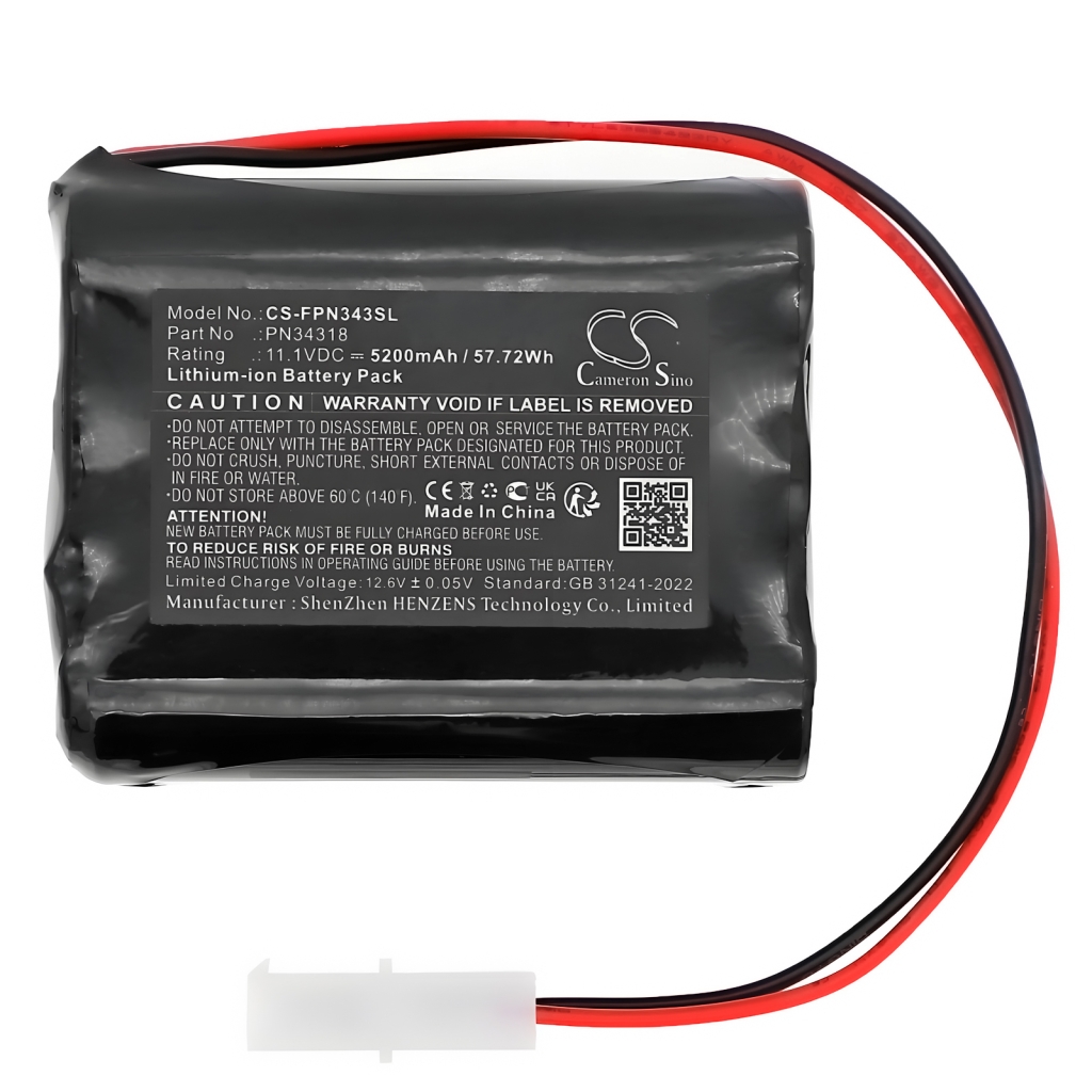 Akkumulátorok sportfelszerelésekhez Foxpro CS-FPN343SL