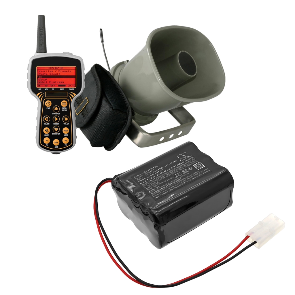 Akkumulátorok sportfelszerelésekhez Foxpro CS-FPN343XL