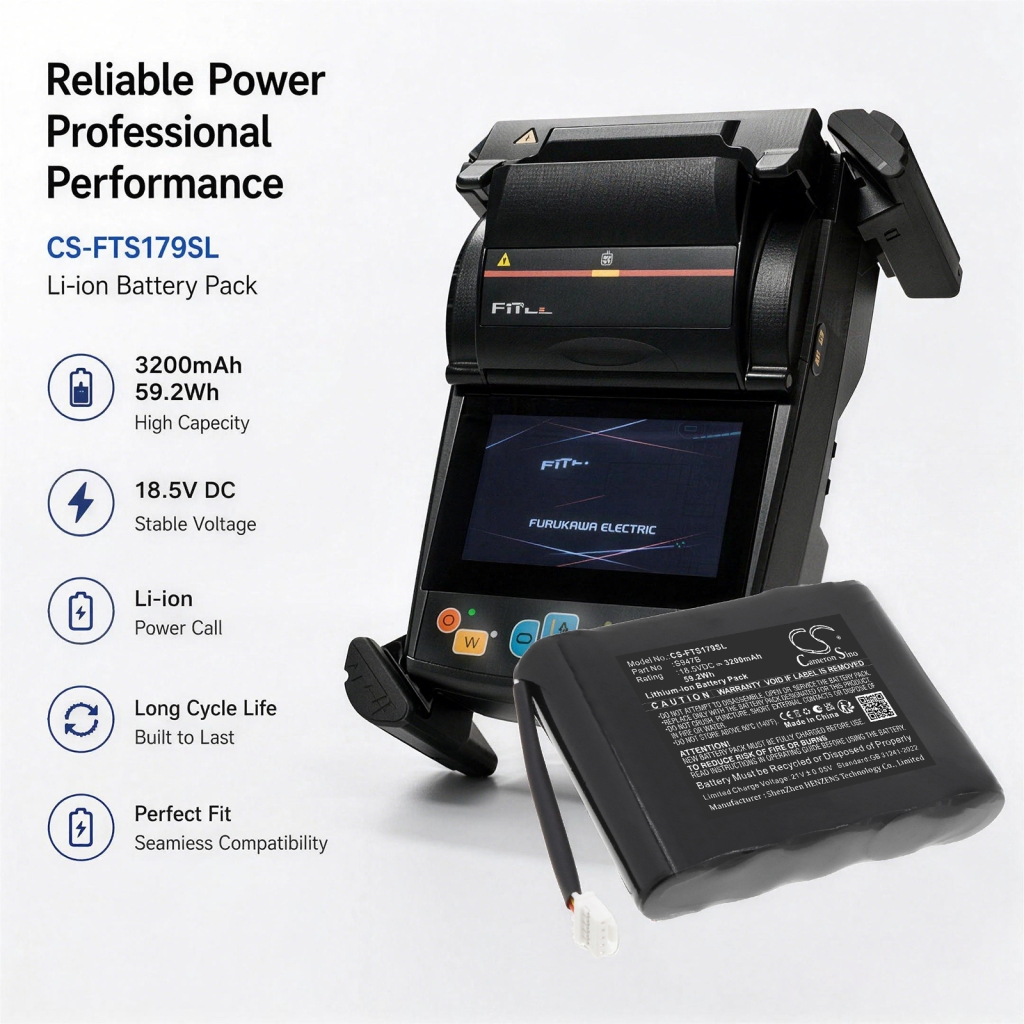Battery compatible with Fitel