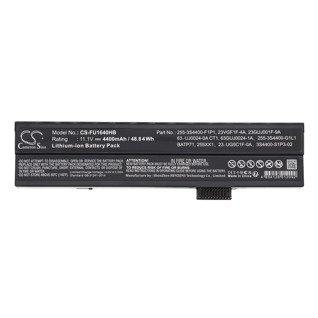 Notebook battery Fujitsu-Siemens CS-FU1640HB